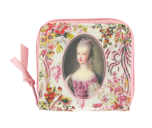 Petit Porte Feuille Marie-Antoinette - Rose