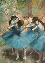 50X70 DEGAS DANSEUSES BLEUES FONDS ORSAY DEGAS