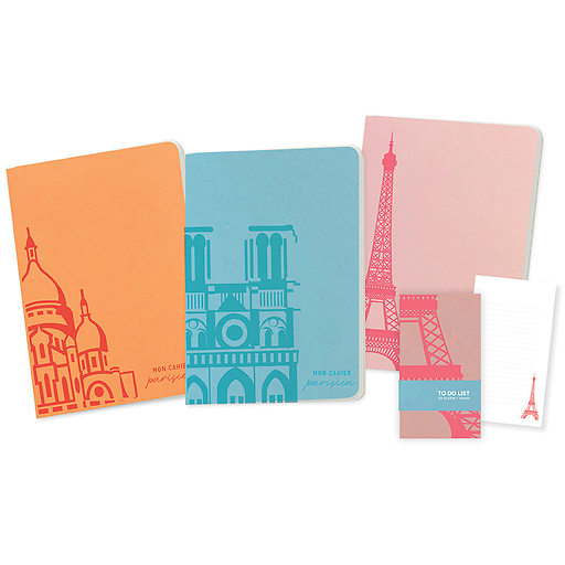 Notebook Ville de Paris - 17x24cm "Eiffel Tower"