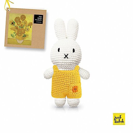 Peluche Miffy - Salopette Tournesols