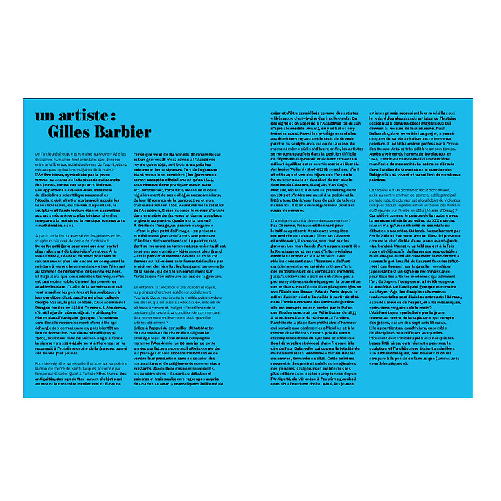 Le rêve d'être artiste - Catalogue d'exposition