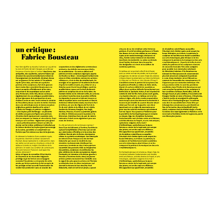 Le rêve d'être artiste - Catalogue d'exposition