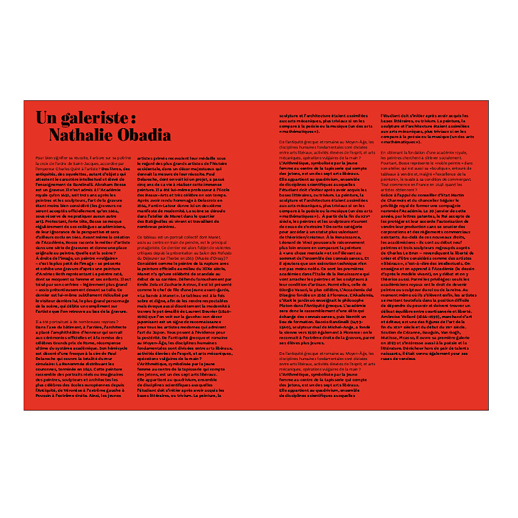 Le rêve d'être artiste - Catalogue d'exposition