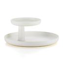 Plateau à étages Rotary tray Jasper Morrison - Blanc - Vitra