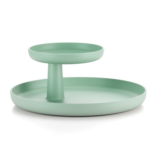 Plateau à étages Rotary tray Jasper Morrison - Vert menthe - Vitra