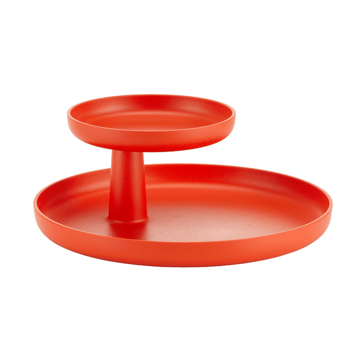 Rotary Tray Jasper Morrison - Poppy red - Vitra