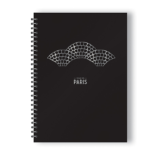 Cahier à spirale Pavés de Paris