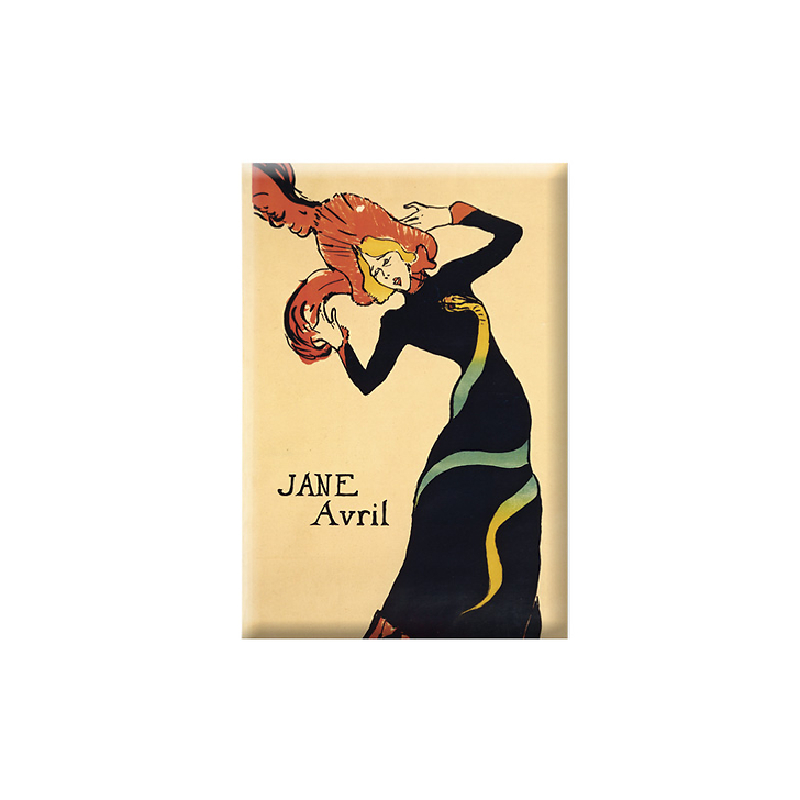 MAGNET TOUL LAUTREC JANE AVRIL GNGP TOULOUSE LAUTREC