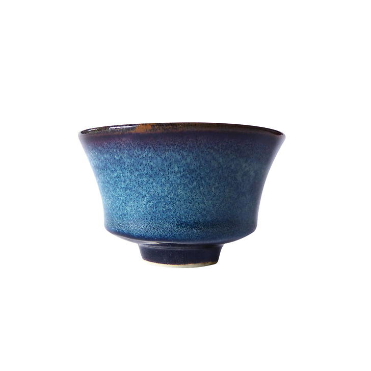 China Ocean Blue Tea Bowl - Zaozam