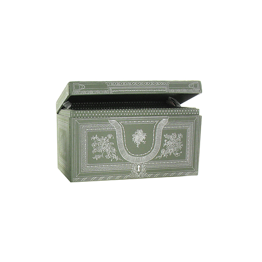 Jewellery box - Bronze and silver