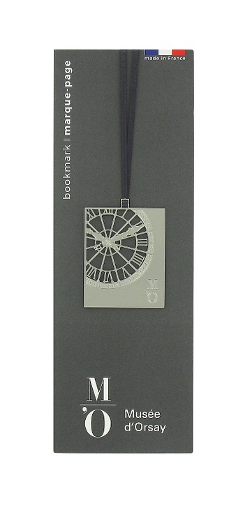Marque-pages Horloge du musée d'Orsay - Argenté