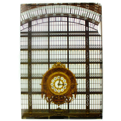 Sous-chemise Horloge et verrière Musée d'Orsay - A4