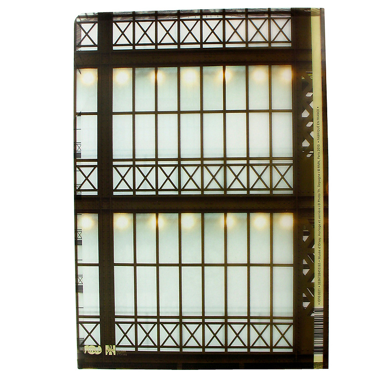 Sous-chemise Horloge et verrière Musée d'Orsay - A4