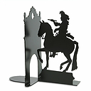 Equestrian statue of Louis XIV Bookend