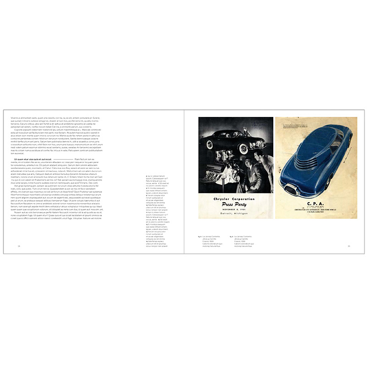 Concept-car - Beauté pure - Catalogue d'exposition