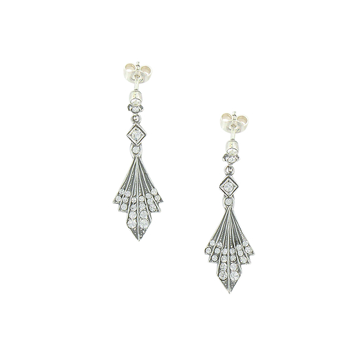 Boucles d'oreilles Art nouveau