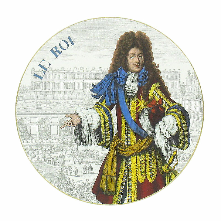 DESS.VERRE COUR DE VERSAILLES MODELE 642