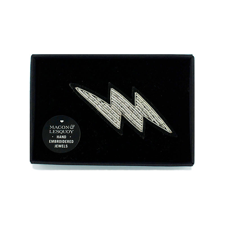 Broche Petit éclair Argent - Macon & Lesquoy