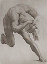 Study of nude man