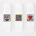 Skateboard Keith Haring Untitled (Snake) - The Skateroom