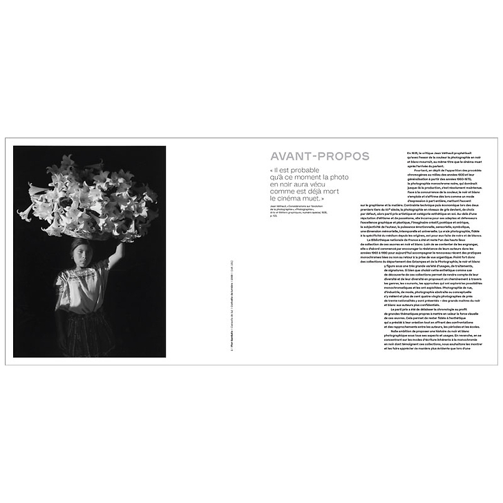 Noir et blanc - Une esthétique de la photographie - Catalogue d'exposition