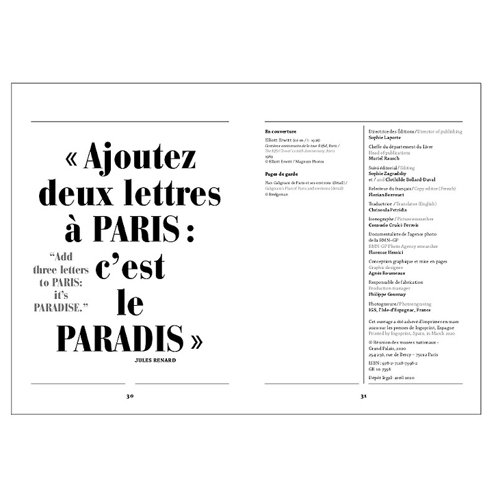 Ça c'est Paris En 32 cartes postales