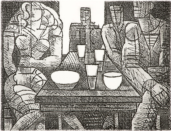 Estaminet - Marcel Gromaire