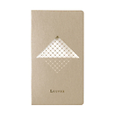 Champagne pocket notebook - Louvre Pyramide