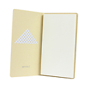Champagne pocket notebook - Louvre Pyramide