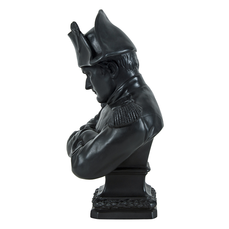 Buste de l'empereur Napoléon - Noir