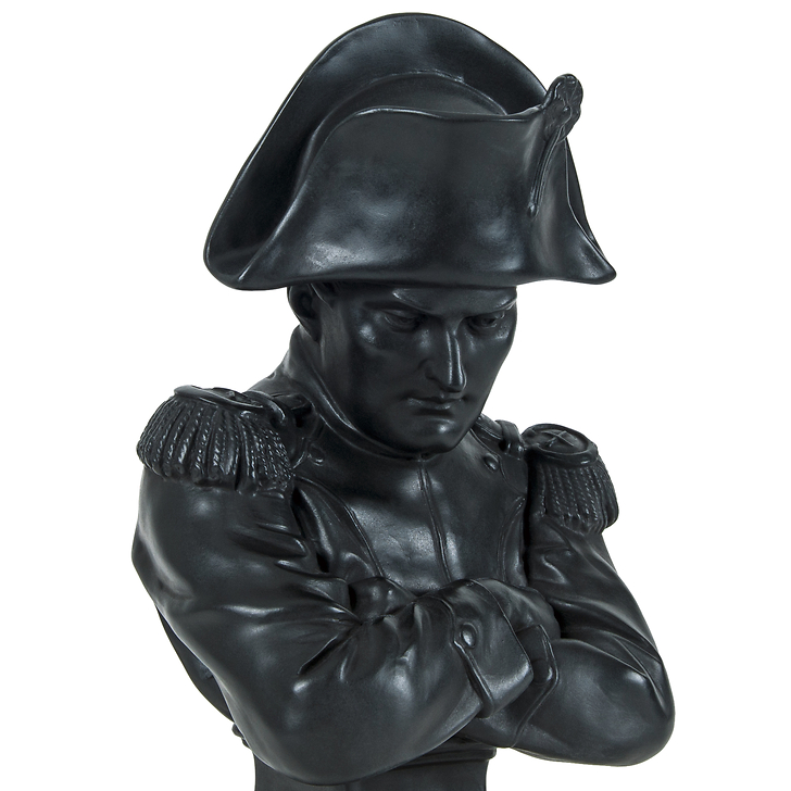 Buste de l'empereur Napoléon - Noir