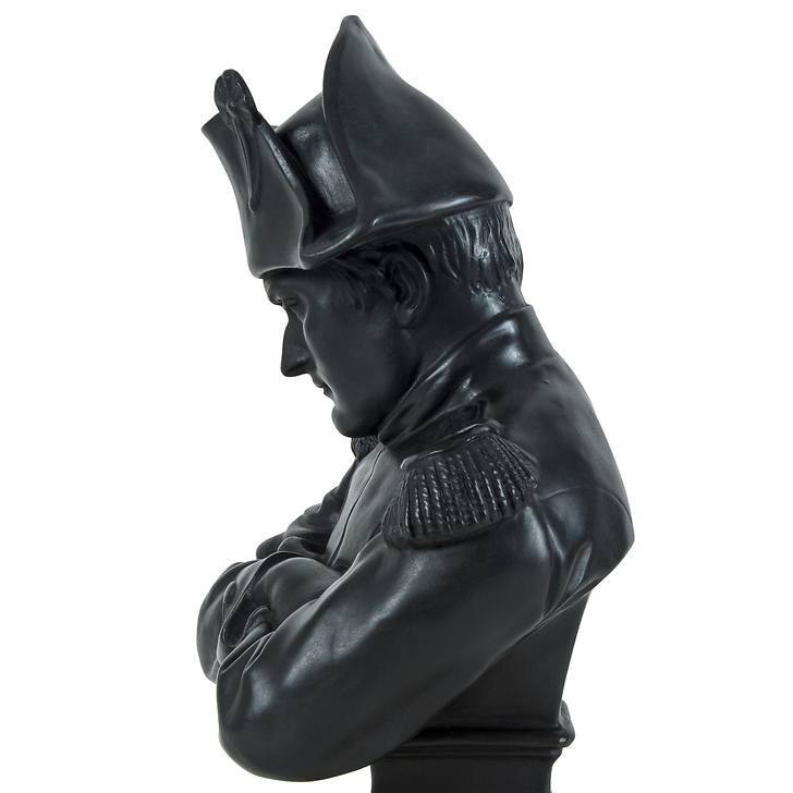 Buste de l'empereur Napoléon - Noir