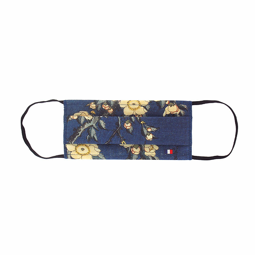 Reusable mask Hokusai - Bullfinch and weeping cherry-tree