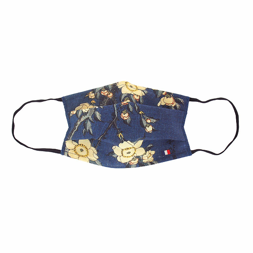 Reusable mask Hokusai - Bullfinch and weeping cherry-tree