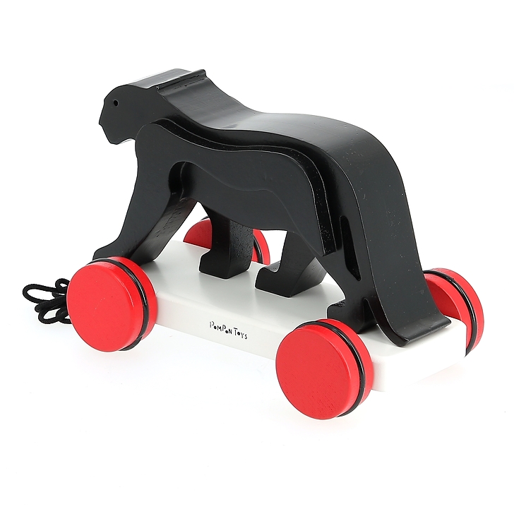 PANTHERE NOIRE A TIRER JOUET A TIRER INSPIRE