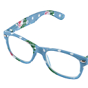 Lunettes de correction - Roses et perles