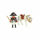 PLAYMOBIL NAPOLEON CHEVAL PLAYMOBIL NAPO SUR SON CHEVAL