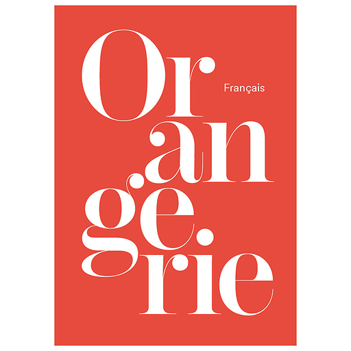 Mini guide of the Orangerie (French)