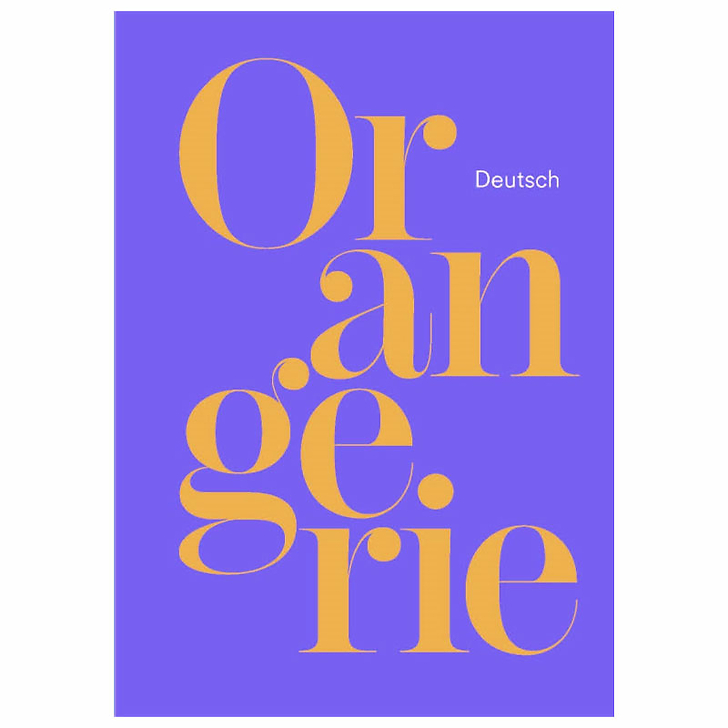 Mini guide de l'Orangerie (Allemand)