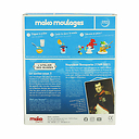 2 Figurines for moulding and decorating Napoleon and Napoleonette - Mako moulages