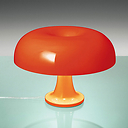 Lampe de table Nessino / Ø 32 cm - Orange - Artemide