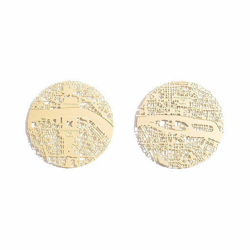 2 Coasters Paris - ⌀ 8 cm - Fundamental