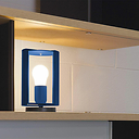 Pivoting table lamp Charlotte Perriand - Nemo Lighting - Blue