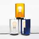 Pivoting table lamp Charlotte Perriand - Nemo Lighting - Blue