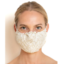 Reusable mask in lace La Coquine - Dentelles André Laude