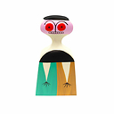 Figurine en bois Alexander Girard N°3 - Vitra