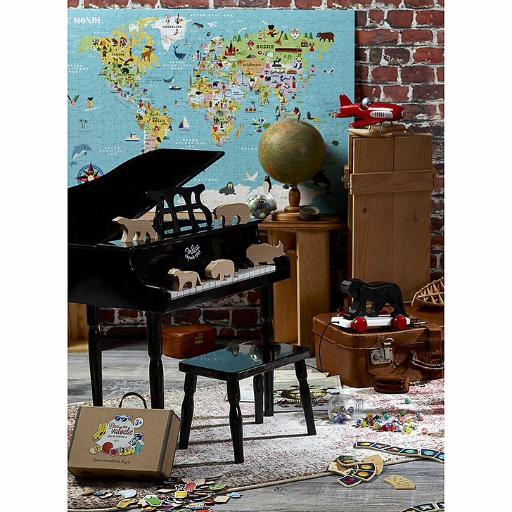 Figurine en bois Ours brun de François Pompon - Pompon Toys