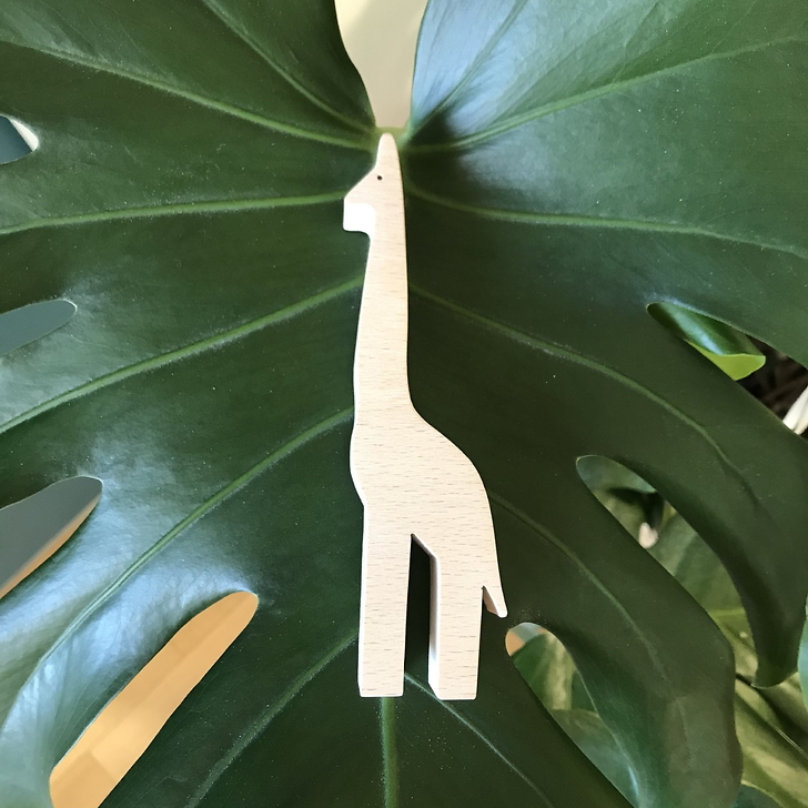 Figurine en bois Girafe de François Pompon - Pompon Toys