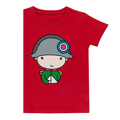 TS NAPO ROUGE 2 ANS TShirt Napoléon Rouge 2ans Halle de la Villette Expo 2021