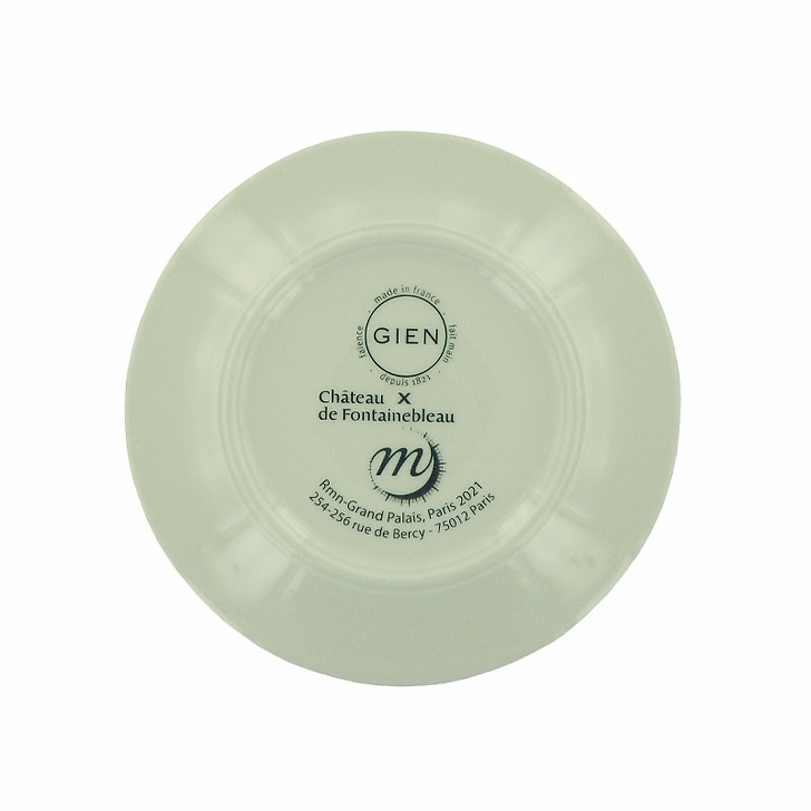 ASS. MIGNARDISE FONTAINEBLEAU ASSIETTE MIGNARDISE ESCALIER FONTAINEBLEAU -FAIENCE